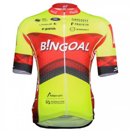 Cykeltrøje 2024 Bingoal Wallonie-Bruxelles Gul